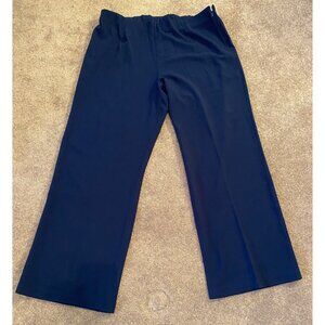 Bob Mackie Wearable Art Womens Navy Blue Pants 1X
